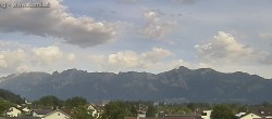 Archiv Foto Webcam Ausblick über Gisingen auf Hohen Kasten 06:00