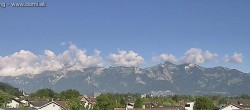 Archiv Foto Webcam Ausblick über Gisingen auf Hohen Kasten 07:00