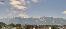 Archived image Webcam View over Gisingen to Hoher Kasten 11:00