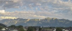 Archiv Foto Webcam Ausblick über Gisingen auf Hohen Kasten 05:00