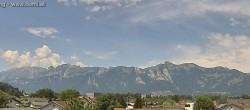 Archiv Foto Webcam Ausblick über Gisingen auf Hohen Kasten 11:00