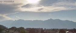 Archiv Foto Webcam Ausblick über Gisingen auf Hohen Kasten 17:00