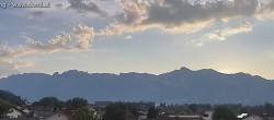 Archiv Foto Webcam Ausblick über Gisingen auf Hohen Kasten 19:00