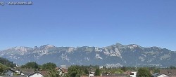 Archiv Foto Webcam Ausblick über Gisingen auf Hohen Kasten 09:00