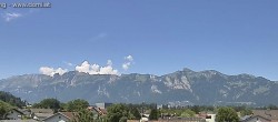 Archiv Foto Webcam Ausblick über Gisingen auf Hohen Kasten 11:00