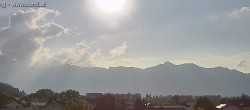 Archiv Foto Webcam Ausblick über Gisingen auf Hohen Kasten 17:00