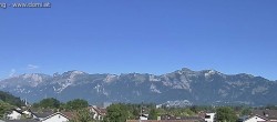 Archiv Foto Webcam Ausblick über Gisingen auf Hohen Kasten 07:00