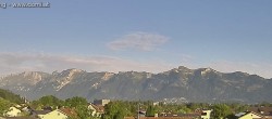 Archiv Foto Webcam Ausblick über Gisingen auf Hohen Kasten 05:00
