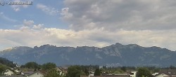 Archiv Foto Webcam Ausblick über Gisingen auf Hohen Kasten 07:00