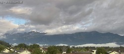 Archiv Foto Webcam Ausblick über Gisingen auf Hohen Kasten 06:00