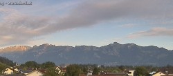 Archiv Foto Webcam Ausblick über Gisingen auf Hohen Kasten 05:00