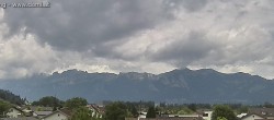 Archiv Foto Webcam Ausblick über Gisingen auf Hohen Kasten 13:00