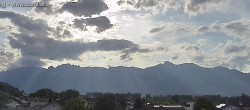 Archived image Webcam View over Gisingen to Hoher Kasten 17:00