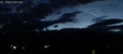 Archiv Foto Webcam Ausblick über Gisingen auf Hohen Kasten 22:00