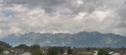 Archiv Foto Webcam Ausblick über Gisingen auf Hohen Kasten 09:00