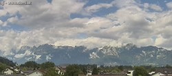 Archiv Foto Webcam Ausblick über Gisingen auf Hohen Kasten 11:00