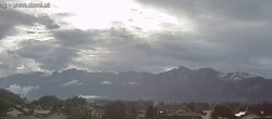 Archiv Foto Webcam Ausblick über Gisingen auf Hohen Kasten 17:00