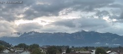 Archiv Foto Webcam Ausblick über Gisingen auf Hohen Kasten 19:00