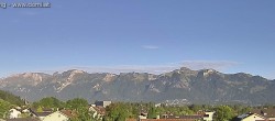 Archiv Foto Webcam Ausblick über Gisingen auf Hohen Kasten 01:00