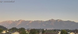 Archiv Foto Webcam Ausblick über Gisingen auf Hohen Kasten 05:00