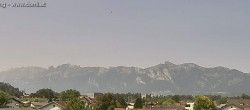 Archiv Foto Webcam Ausblick über Gisingen auf Hohen Kasten 11:00