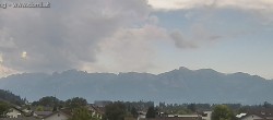 Archived image Webcam View over Gisingen to Hoher Kasten 07:00
