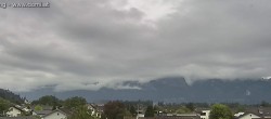 Archiv Foto Webcam Ausblick über Gisingen auf Hohen Kasten 08:00