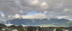 Archiv Foto Webcam Ausblick über Gisingen auf Hohen Kasten 08:00