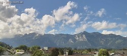 Archiv Foto Webcam Ausblick über Gisingen auf Hohen Kasten 13:00