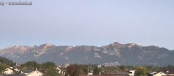 Archiv Foto Webcam Ausblick über Gisingen auf Hohen Kasten 05:00