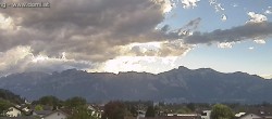 Archiv Foto Webcam Ausblick über Gisingen auf Hohen Kasten 17:00