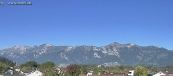Archived image Webcam View over Gisingen to Hoher Kasten 08:00