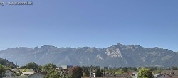 Archived image Webcam View over Gisingen to Hoher Kasten 13:00