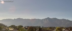 Archived image Webcam View over Gisingen to Hoher Kasten 15:00