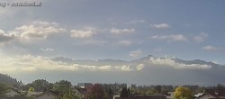 Archiv Foto Webcam Ausblick über Gisingen auf Hohen Kasten 15:00