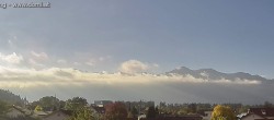Archiv Foto Webcam Ausblick über Gisingen auf Hohen Kasten 15:00