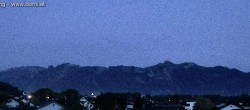 Archived image Webcam View over Gisingen to Hoher Kasten 06:00