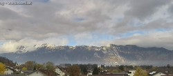 Archiv Foto Webcam Ausblick über Gisingen auf Hohen Kasten 09:00