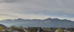 Archiv Foto Webcam Ausblick über Gisingen auf Hohen Kasten 13:00