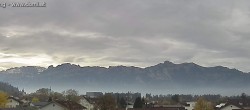 Archived image Webcam View over Gisingen to Hoher Kasten 13:00