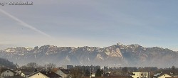 Archiv Foto Webcam Ausblick über Gisingen auf Hohen Kasten 10:00