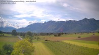Archived image Webcam View of the Hoher Kasten, Furgglenfirst and Kamor from Feldkirch 15:00