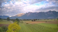 Archiv Foto Webcam Ausblick von Feldkirch auf Hohen Kasten, Furgglenfirst und Kamor 05:00