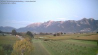 Archived image Webcam View of the Hoher Kasten, Furgglenfirst and Kamor from Feldkirch 05:00