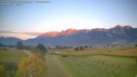 Archived image Webcam View of the Hoher Kasten, Furgglenfirst and Kamor from Feldkirch 06:00