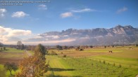 Archived image Webcam View of the Hoher Kasten, Furgglenfirst and Kamor from Feldkirch 11:00