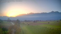 Archived image Webcam View of the Hoher Kasten, Furgglenfirst and Kamor from Feldkirch 15:00