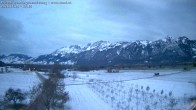 Archiv Foto Webcam Ausblick von Feldkirch auf Hohen Kasten, Furgglenfirst und Kamor 06:00