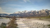 Archiv Foto Webcam Ausblick von Feldkirch auf Hohen Kasten, Furgglenfirst und Kamor 09:00