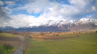 Archiv Foto Webcam Ausblick von Feldkirch auf Hohen Kasten, Furgglenfirst und Kamor 09:00